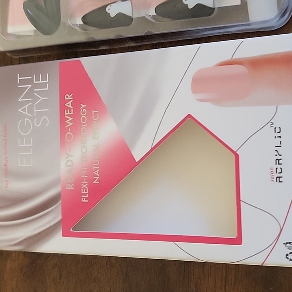 Halloween Ghost Theme Black Nails - Picture 2 of 2